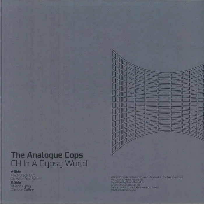 Обратная сторона обложки — The ANALOGUE COPS — CH In A Gipsy World
