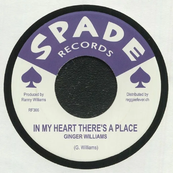 Ginger WILLIAMS / ALL STARS — In My Heart There's A Place (reissue)