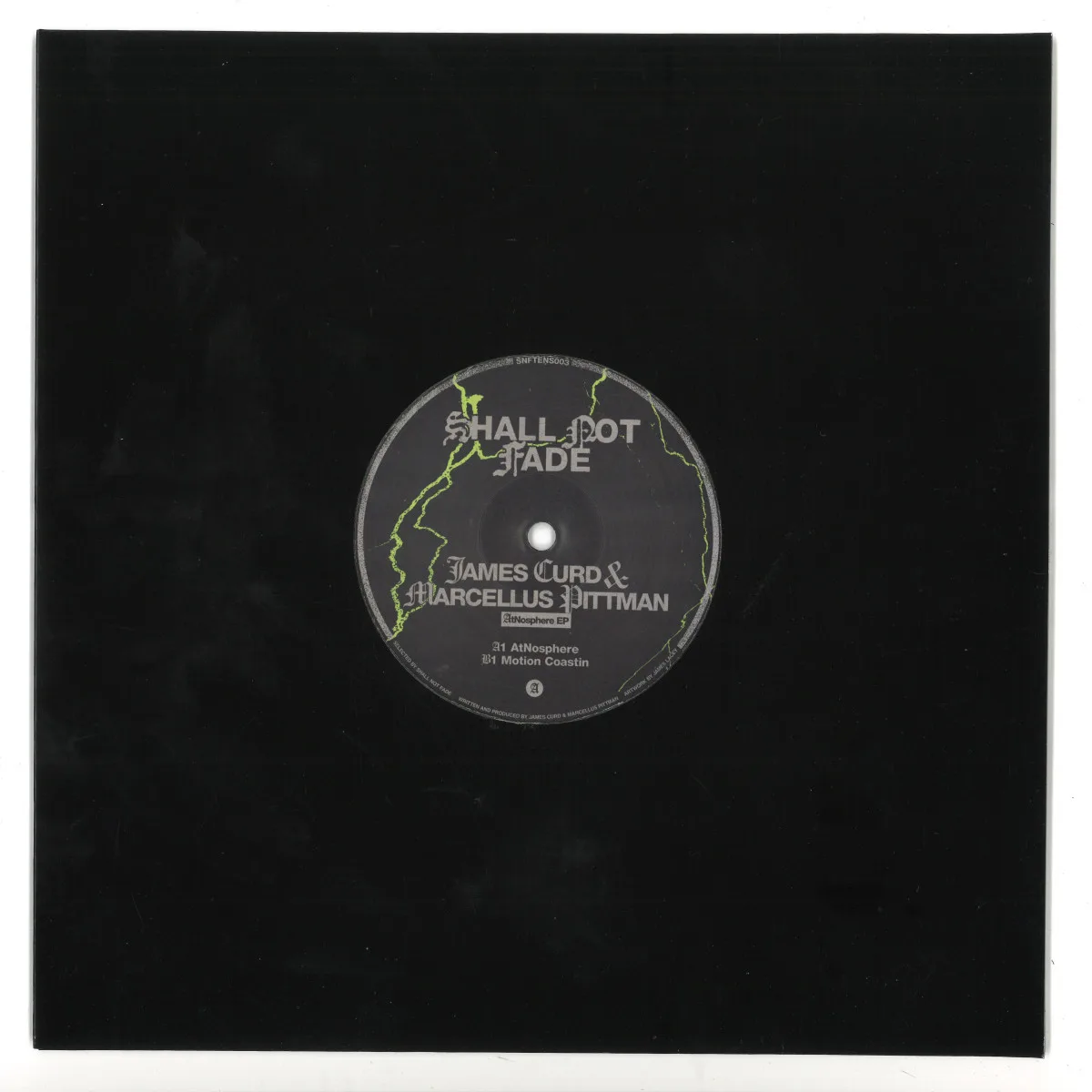 Back cover — James Curd&Marcellus Pittman — AtNosphere EP 10"