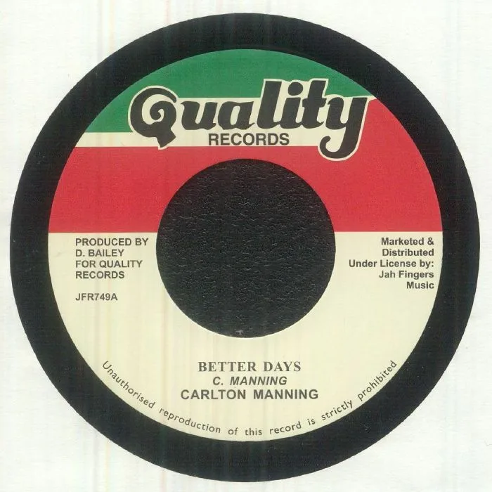 Carlton MANNING — Better Days