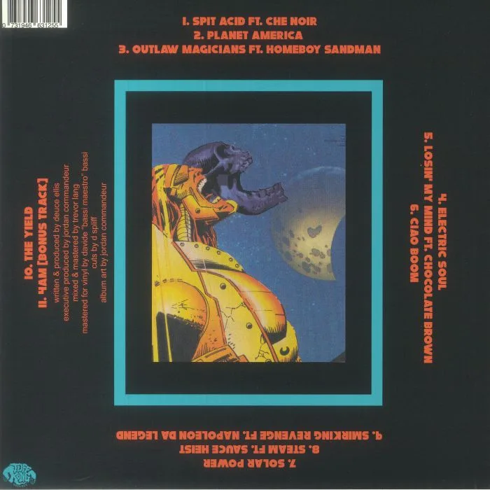 Back cover — DEUCE ELLIS — Acid