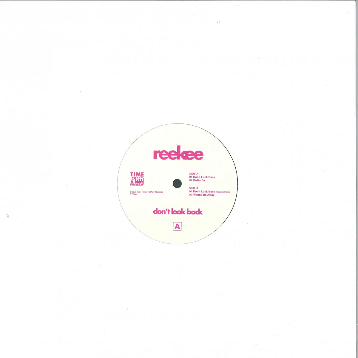 Back cover — Reekee — Don’t look back EP