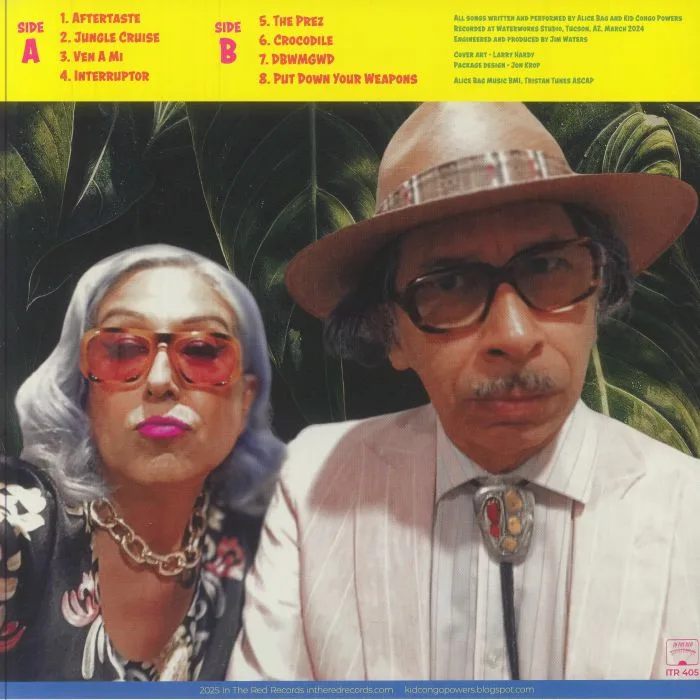 Обратная сторона обложки — JUANITA & JUAN — Jungle Cruise