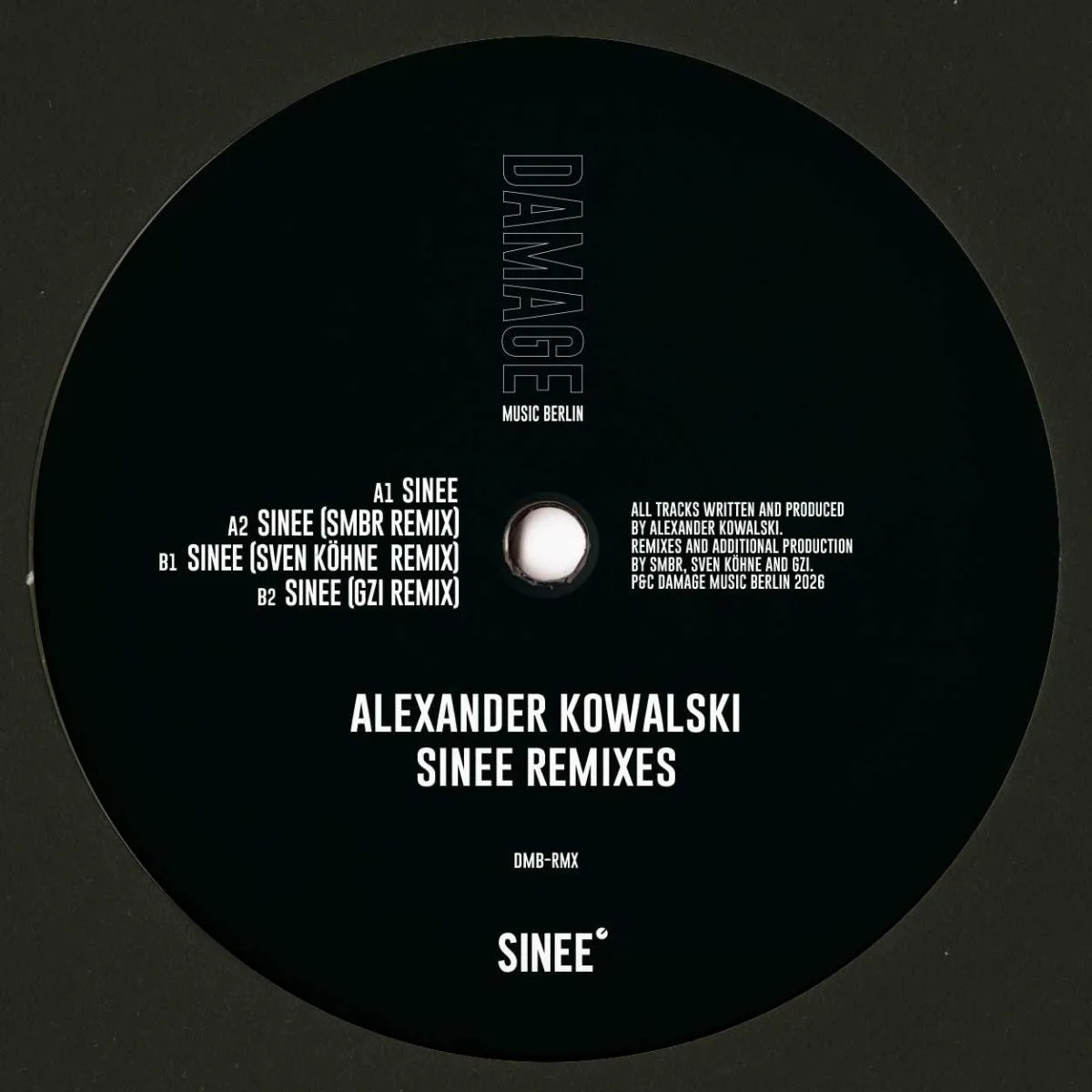 Alexander Kowalski, SMBR, Sven Köhne, GZI — Sinee Remixes