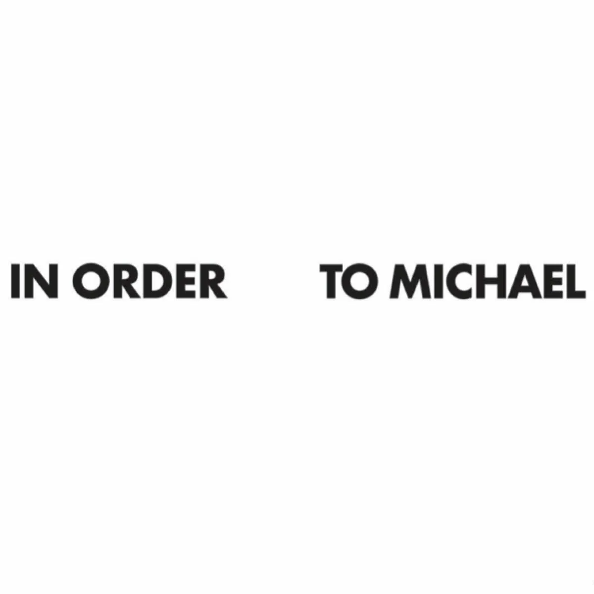 Back cover — R&C — Special Edition Vol 1: In Order To Michael