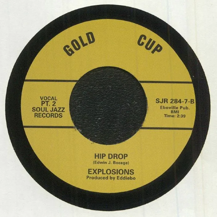 Обратная сторона обложки — The EXPLOSIONS — Hip Drop (reissue)