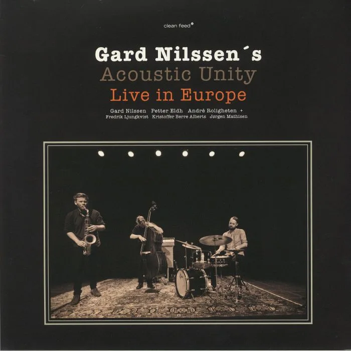 Лицевая сторона обложки — GARD NILSSEN'S ACOUSTIC UNITY — Live In Europe