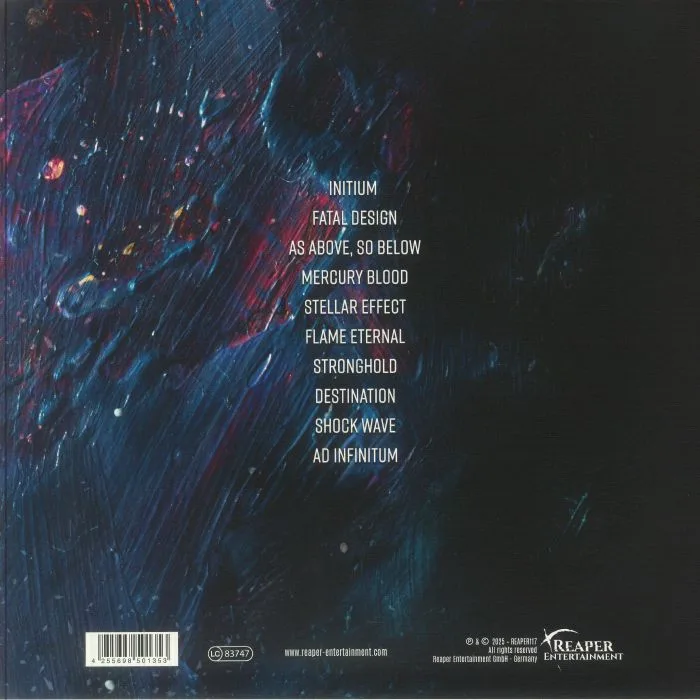 Back cover — BEFORE THE DAWN — Cold Flare Eternal