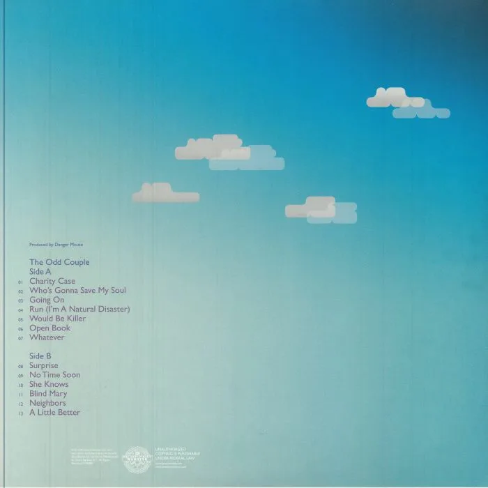 Back cover — GNARLS BARKLEY — The Odd Couple