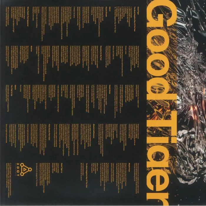 Обратная сторона обложки — GOOD TIGER — The Most Negative Day Of The Year