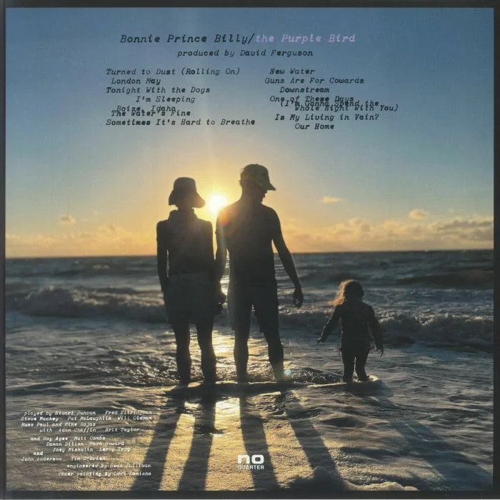 Back cover — BONNIE PRINCE BILLY — The Purple Bird
