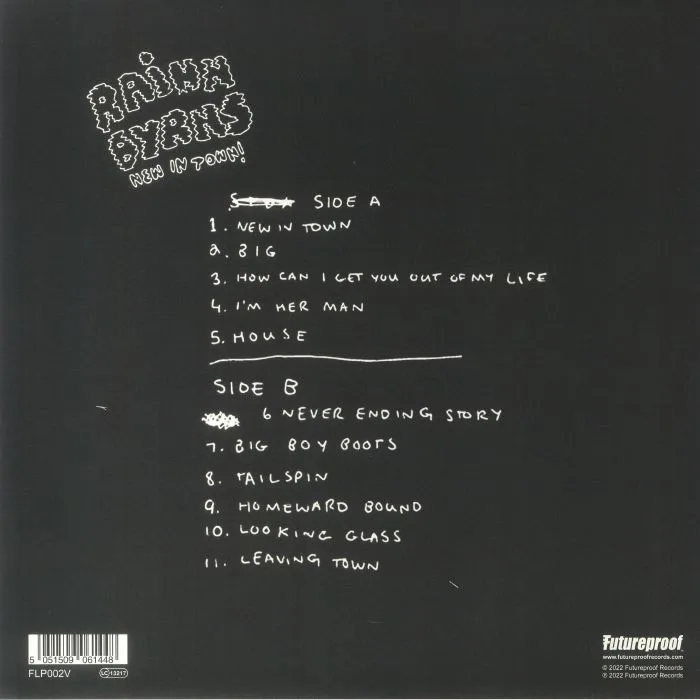 Back cover — Rainn BYRNS — New In Town