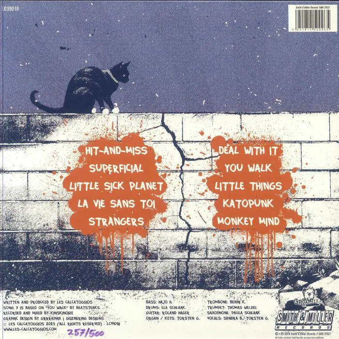Back cover — LES CALCATOGGIOS — Indesctructible