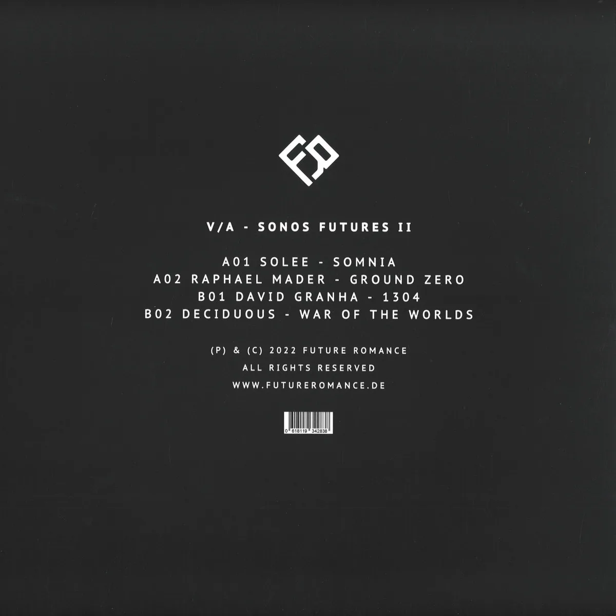 Back cover — Various — Sonos Futures II