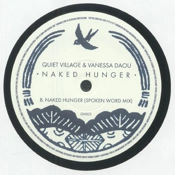 Back cover — QUIET VILLAGE / VANESSA DAOU — Naked Hunger