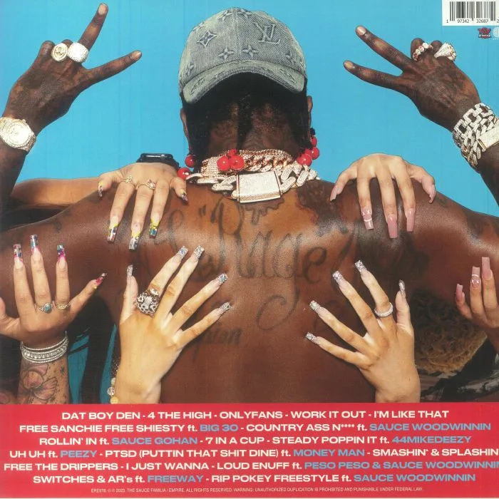 Back cover — SAUCE WALKA — Dat Boy Den