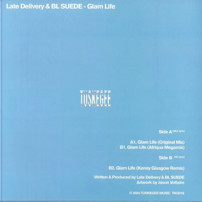 Back cover — LATE DELIVERY / BL SUEDE — Glam Life