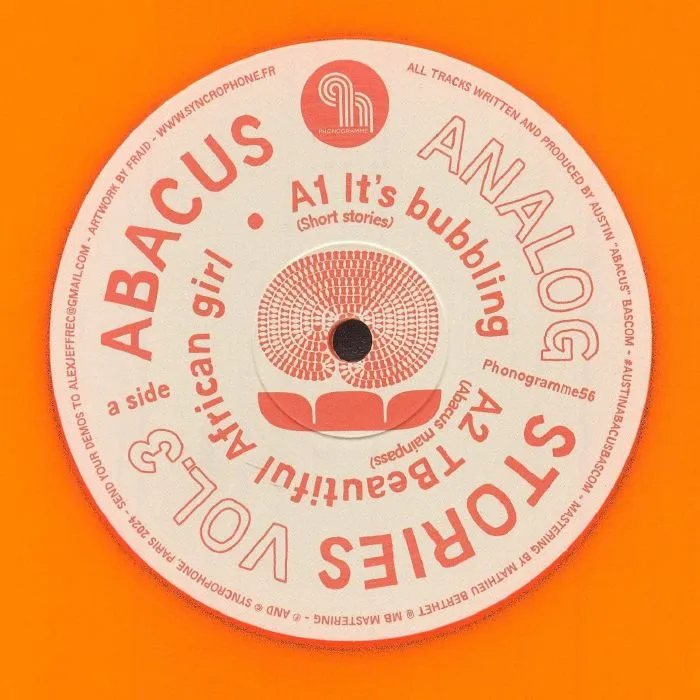 Лицевая сторона обложки — ABACUS — Analog Stories Vol 3