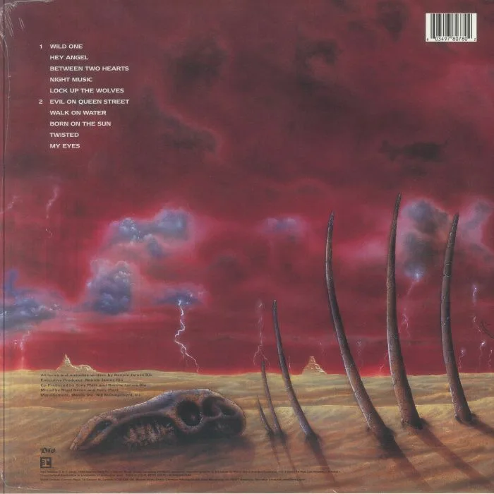 Back cover — DIO — Lock Up The Wolves (reissue)