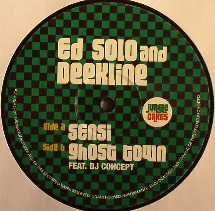 Обратная сторона обложки — ED SOLO / DEEKLINE — Sensi