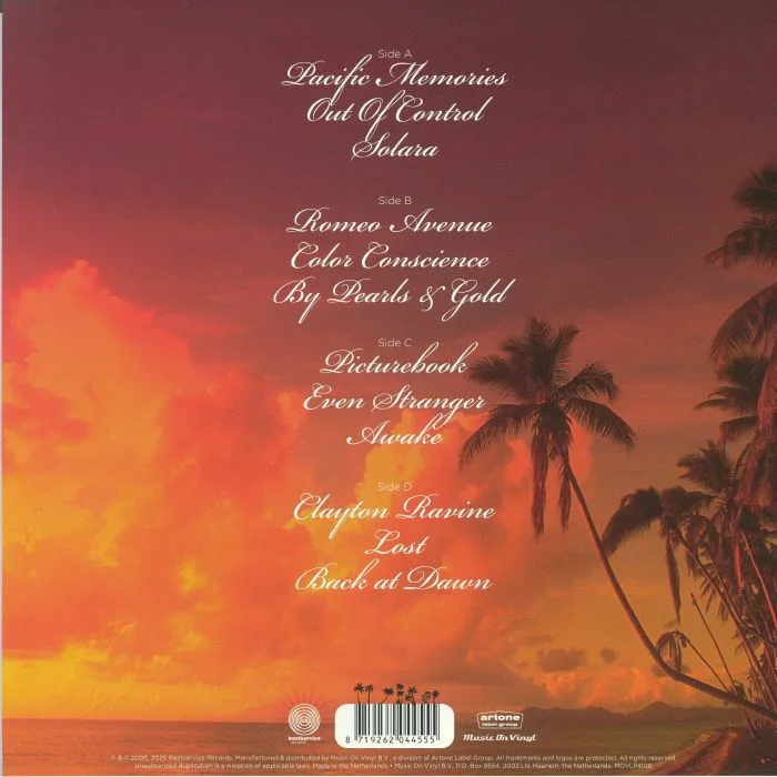 Обратная сторона обложки — FENOMENON — Pacific Memories: The Early Tapes (20th Anniversary Edition) (B-STOCK)