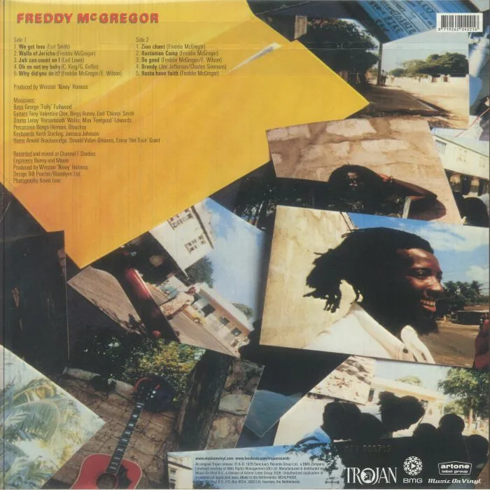 Back cover — Freddie McGREGOR — Mr McGregor (reissue)
