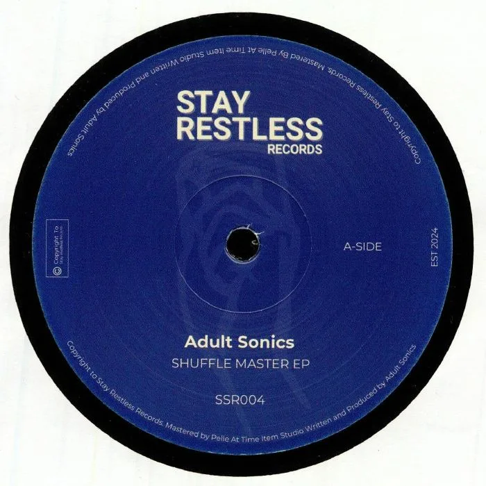 Front cover — ADULT SONICS — Shuffle Master EP