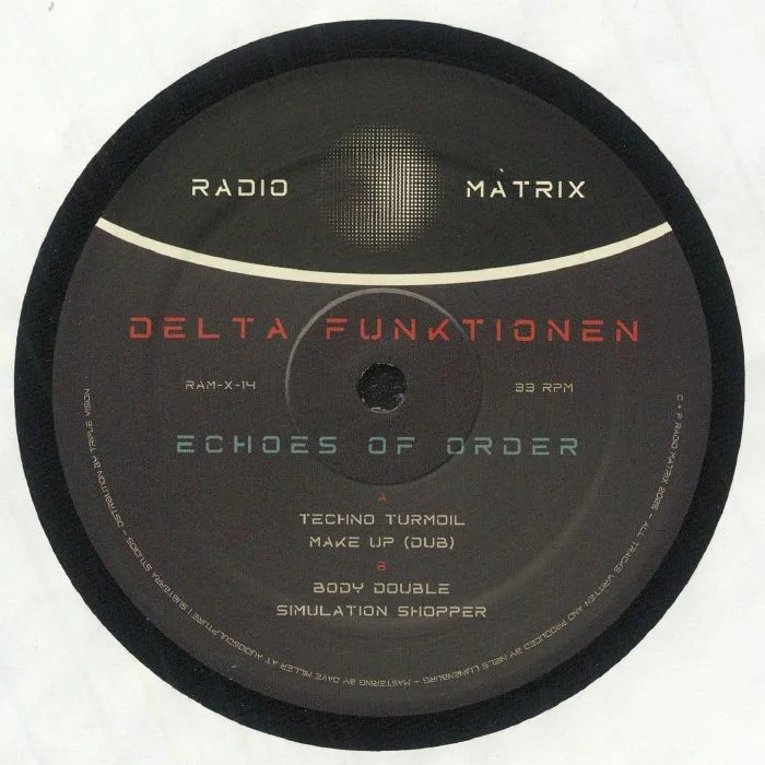 Лицевая сторона обложки — DELTA FUNKTIONEN — Echoes Of Order