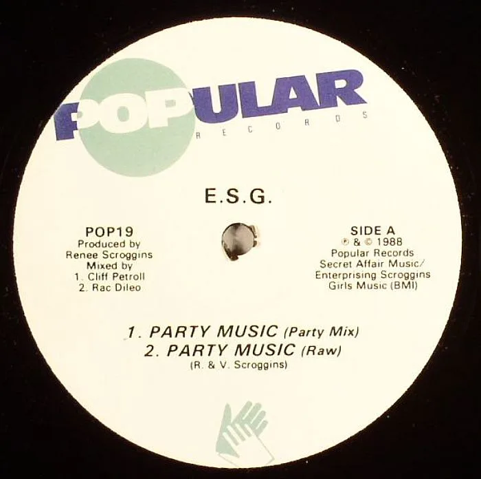 Front cover — ESG — Party Music