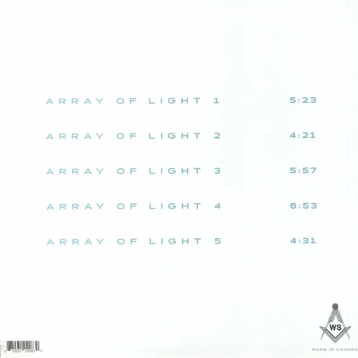 Обратная сторона обложки — ZVRRA — Array Of Light