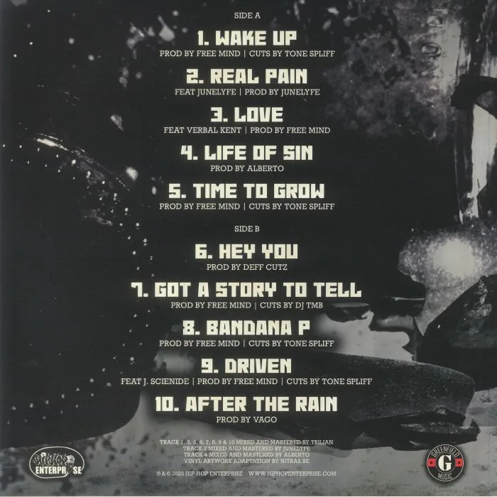 Back cover — RECOGNIZE ALI — Into My Soul