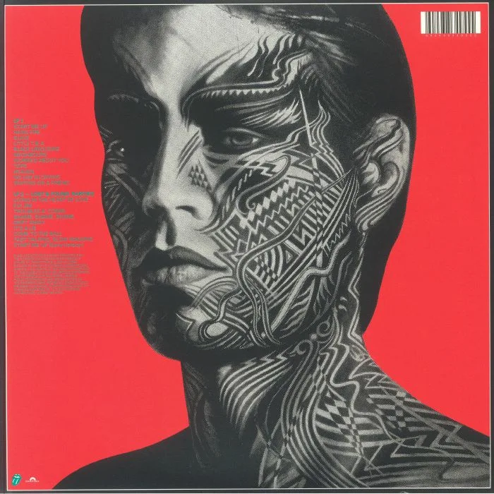 Обратная сторона обложки — The ROLLING STONES — Tattoo You (Alternate Cover) (40th Anniversary Edition)