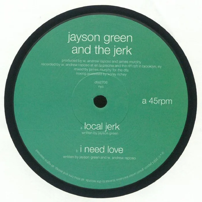 Jayson GREEN & THE JERK — Local Jerk
