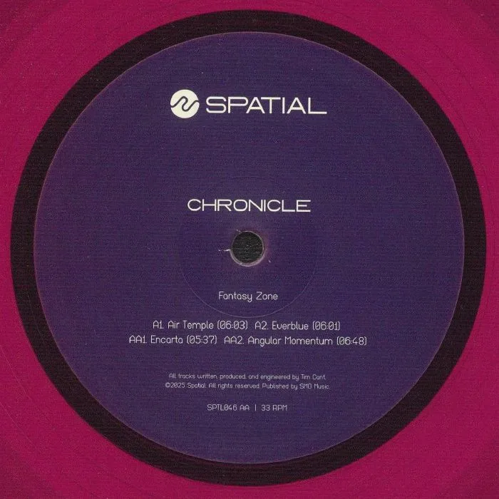 Back cover — CHRONICLE — Fantasy Zone