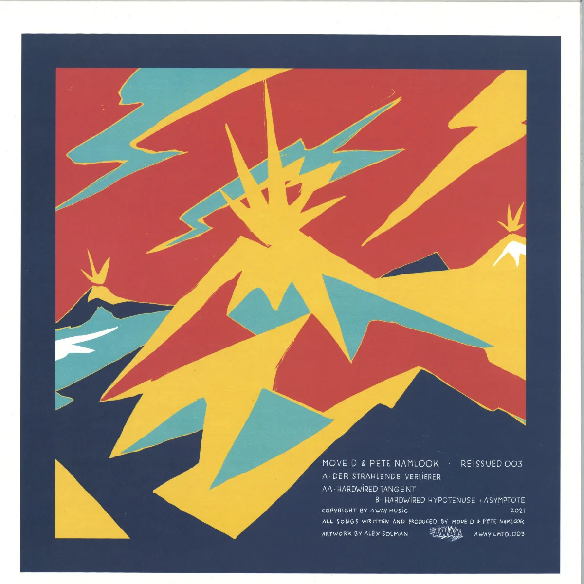 Обратная сторона обложки — Move D&Pete Namlook — Reissued 003