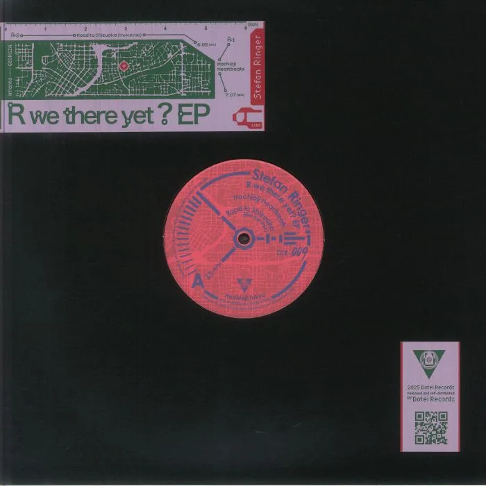 Лицевая сторона обложки — Stefan RINGER / TAKURO HIGUCHI — R We There Yet? EP