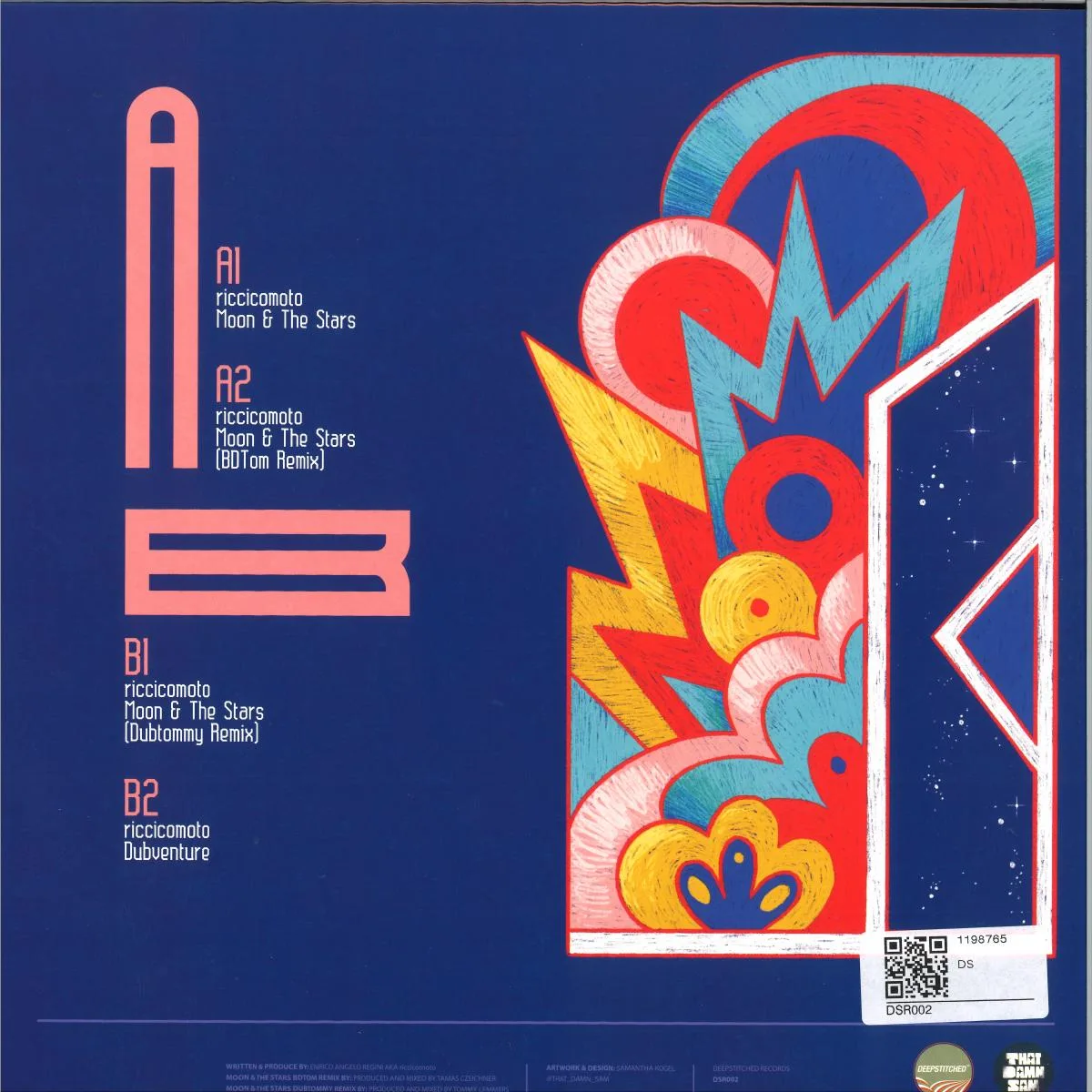 Back cover — Riccicomoto — Dubventures