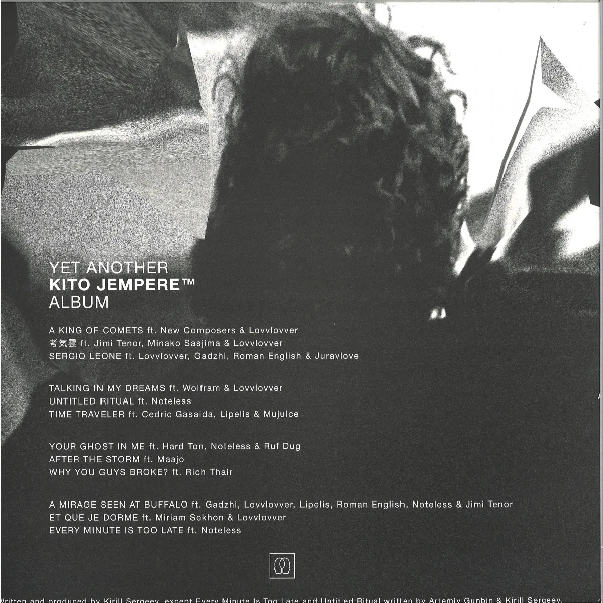 Back cover — Kito Jempere — Yet Another Kito Jempere Album 2x12"