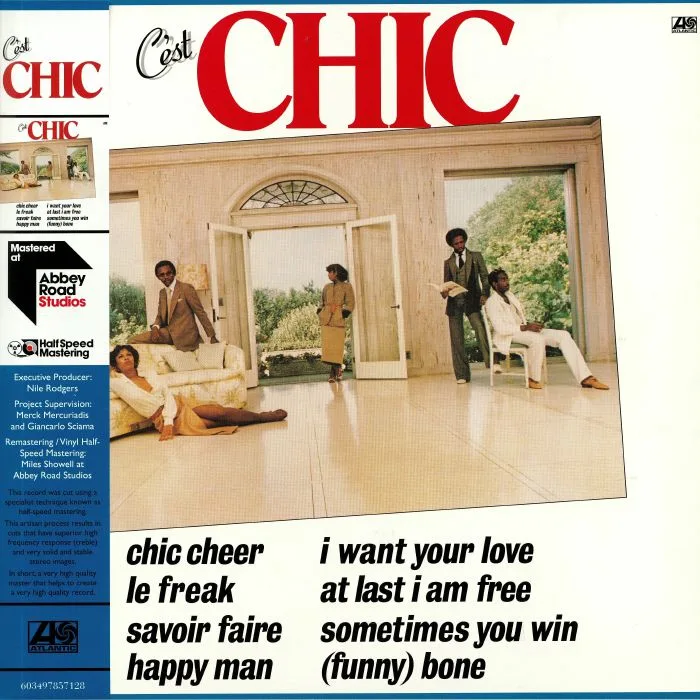 Лицевая сторона обложки — CHIC — C'Est Chic (half speed remastered)