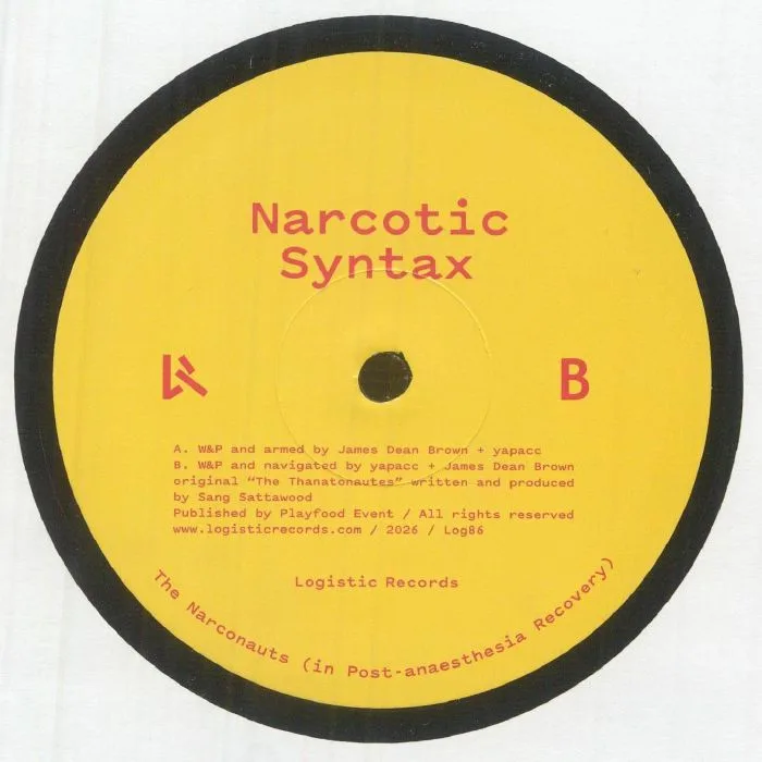 Обратная сторона обложки — NARCOTIC SYNTAX — Tapir Taming Technology EP