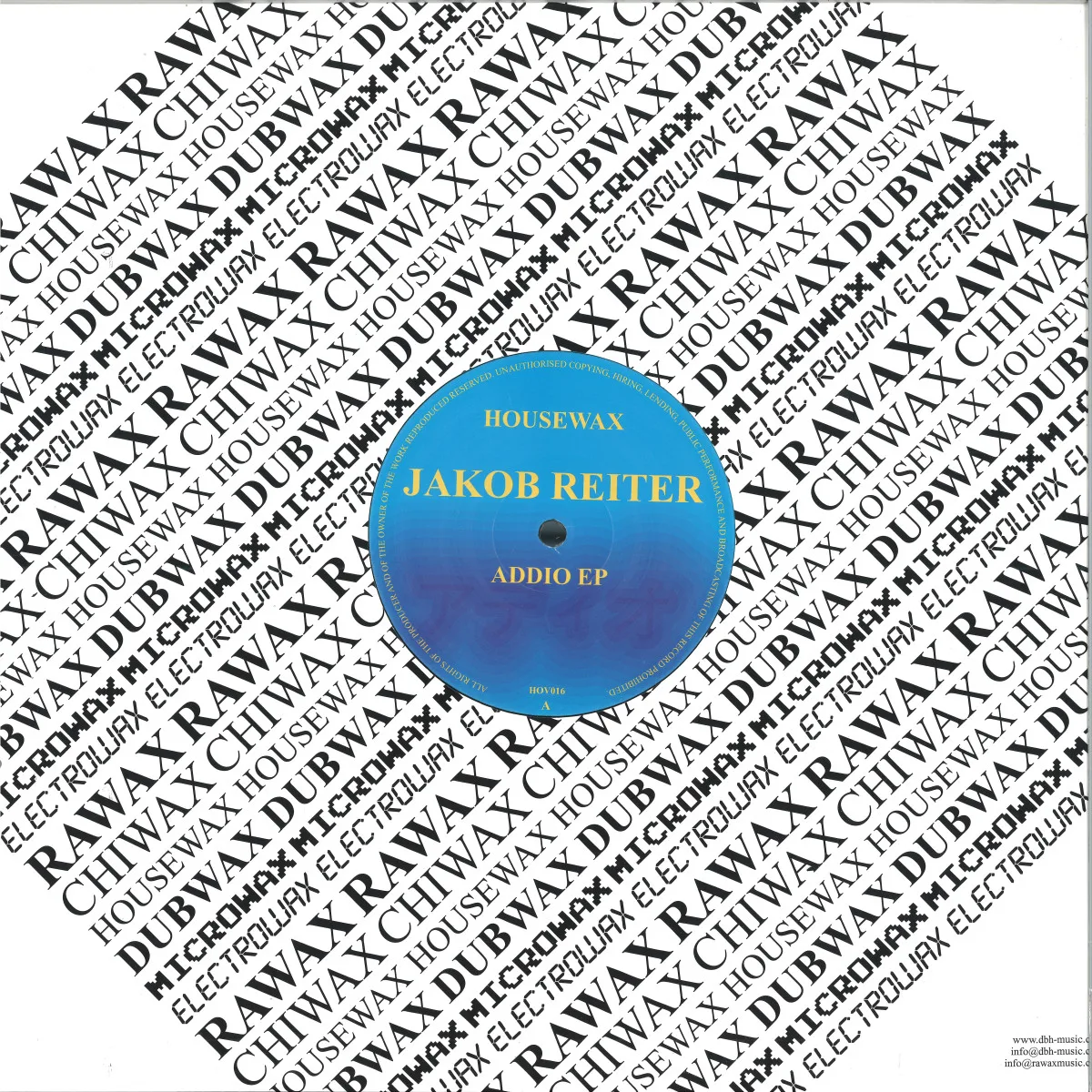 Jakob Reiter — Addio EP