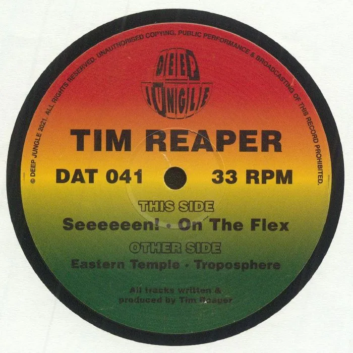 Обратная сторона обложки — TIM REAPER — Eastern Temple