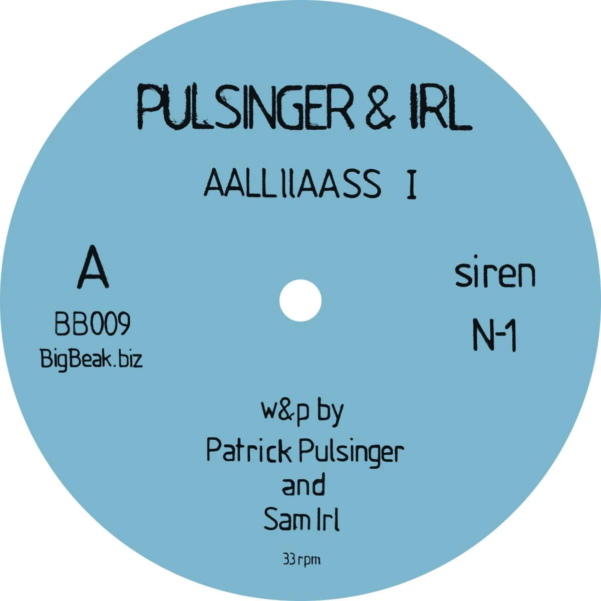 Pulsinger & Irl — AALLIIASS I