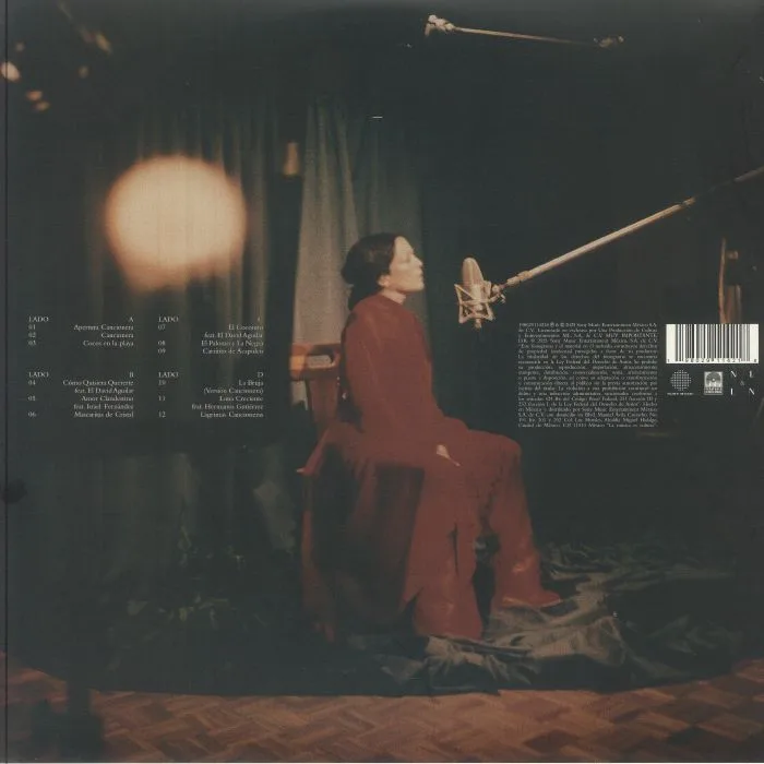 Обратная сторона обложки — Natalia LAFOURCADE — Cancionera