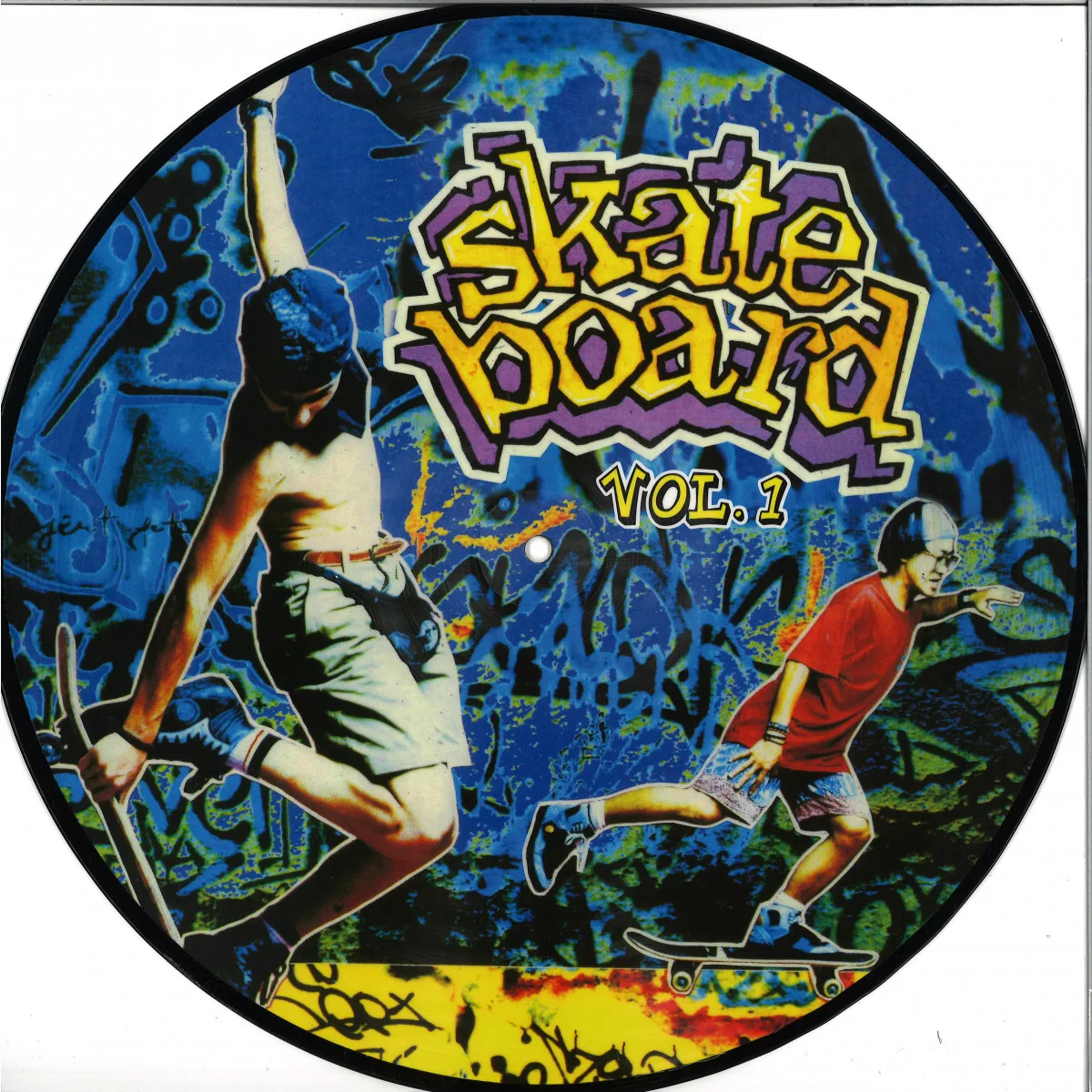 Лицевая сторона обложки — Various — Skate Board EP Part 1