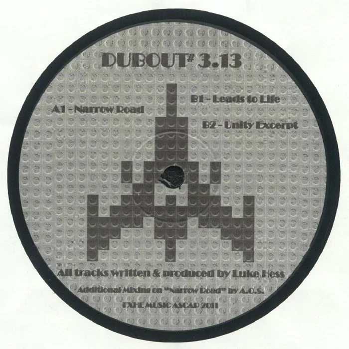 Лицевая сторона обложки — Luke HESS feat OMAR S — Dubout EP #3.13