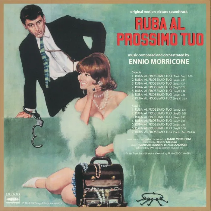 Обратная сторона обложки — Ennio MORRICONE — Ruba Al Prossimo Tuo (Soundtrack)