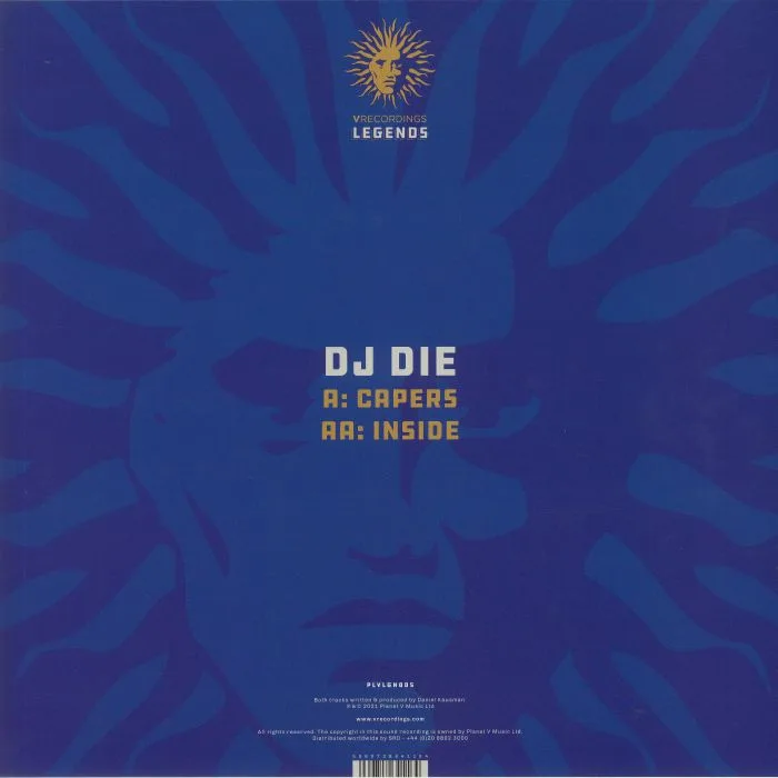 Обратная сторона обложки — DJ DIE — Capers