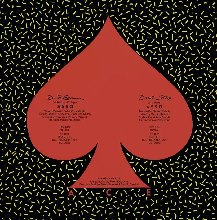 Back cover — ASSO — Do It Again
