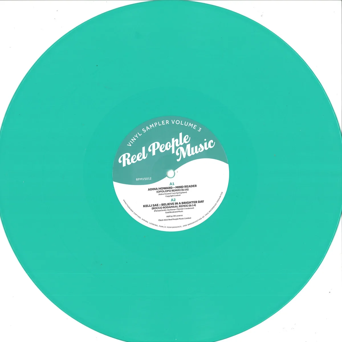 Various — REEL PEOPLE MUSIC : VINYL SAMPLER VOLUME 3